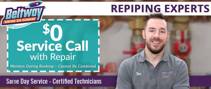 highland Repiping Beltway Heating, Air, Plumbing